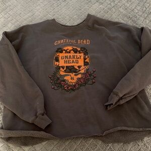 Hanes Brown Graphic Sweater